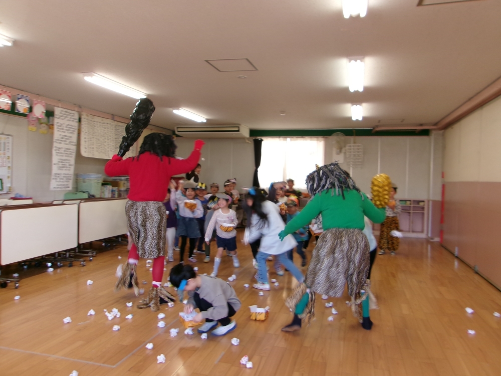 豆まきをしました